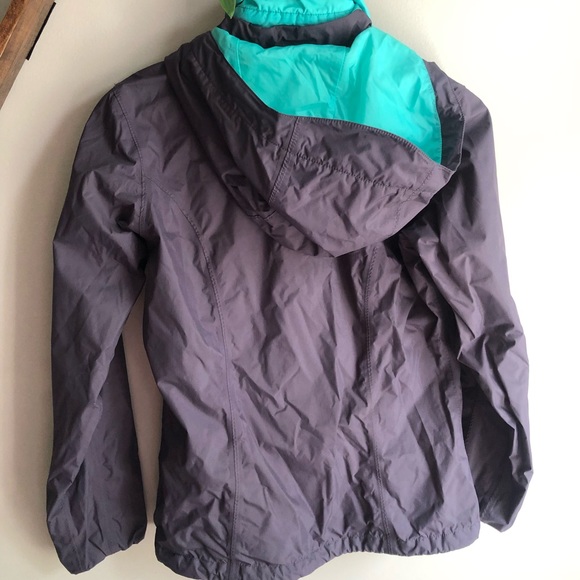North Face Women’s Rain Jacket, Blue and Teal, Size Small - Picture 2 of 6